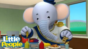 Fisher Price Little People | Hungry Hungry Elephant | New Episodes | Kids Movie - Kids TV Series, Kingdom Kids Zone - Little People - Fisher Price