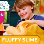 CURIOUS CRAFTING🖍✂️ Fluffy Slime 🥴 Season 2 Fun Arts & Crafts For Kids | TVOkids - Kingdom Kids Zone, Little Learners - TVOkids Preschool