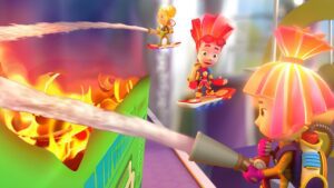 The Fixies Laboratory Catches FIRE! 🔥 | The Fixies | Animation for Kids - Kingdom Kids Zone, Little Learners - The Fixies