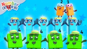 Learn DIVISION | 40 Minutes of Division! | Maths Cartoons for Kids | Numberblocks - Kingdom Kids Zone, Little Learners - Numberblocks
