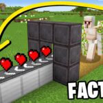 I Built an Unlimited Iron Golem Factory in Minecraft - Gameplay, Kingdom Kids Zone, Minecraft - EYstreem