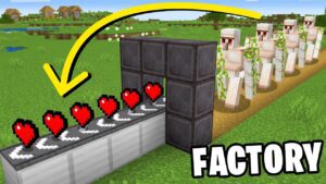 I Built an Unlimited Iron Golem Factory in Minecraft - Gameplay, Kingdom Kids Zone, Minecraft - EYstreem