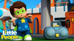 Little People Mini Adventures | Super Hero Shuffle! | Kids Cartoons - Kids TV Series, Kingdom Kids Zone - Little People - Fisher Price