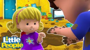 Fisher Price Little People | Too Muddy! | New Episodes | Kids Movie - Kids TV Series, Kingdom Kids Zone - Little People - Fisher Price