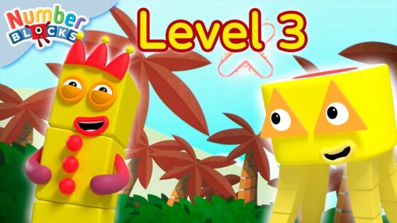 Multiplication – Level 3 | Learn to Count – 123 | Maths Cartoons for Kids | @Numberblocks - Kingdom Kids Zone, Little Learners - Numberblocks