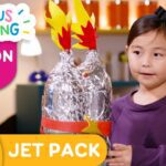 CURIOUS CRAFTING🖍✂️ Jet Pack 🚀 Season 2 Fun Arts & Crafts For Kids | TVOkids - Kingdom Kids Zone, Little Learners - TVOkids Preschool