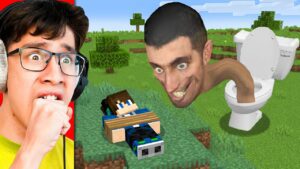 I Scared My Friend as SKIBIDI TOILET in Minecraft - Gameplay, Kingdom Kids Zone, Minecraft - EYstreem