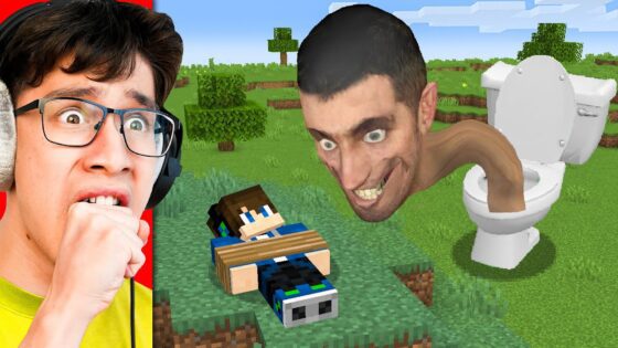 I Scared My Friend as SKIBIDI TOILET in Minecraft - Gameplay, Kingdom Kids Zone, Minecraft - EYstreem