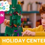 CURIOUS CRAFTING🖍✂️ Holiday Tree Centrepiece 🎄 Season 2 Fun Arts & Crafts For Kids | TVOkids - Kingdom Kids Zone, Little Learners - TVOkids Preschool