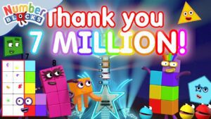 Thank You for 7 Million Subscribers!!! π₯³π | Learn to Count | 7 million compilation | @Numberblocks - Kingdom Kids Zone, Little Learners - Numberblocks