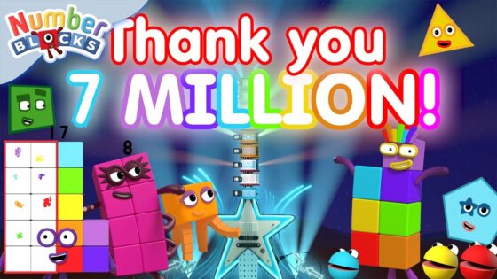 Thank You for 7 Million Subscribers!!! 🥳🎉 | Learn to Count | 7 million compilation | @Numberblocks - Kingdom Kids Zone, Little Learners - Numberblocks