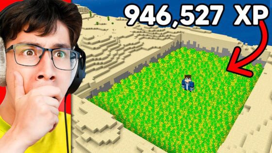 How I Stole Everyone’s XP in Minecraft Hardcore - Gameplay, Kingdom Kids Zone, Minecraft - EYstreem