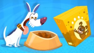Feeding the Dog! | The Fixies | Animation for Kids - Kingdom Kids Zone, Little Learners - The Fixies