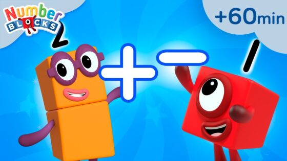 Learn Addition and Subtraction Level 1 | Learn to Count | Maths Cartoons for Kids | Numberblocks - Kingdom Kids Zone, Little Learners - Numberblocks