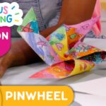 CURIOUS CRAFTING🖍✂️ Pinwheel ❃ Season 2 Fun Arts & Crafts For Kids | TVOkids - Kingdom Kids Zone, Little Learners - TVOkids Preschool