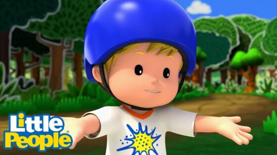 Little People Mini Adventures | Learning to Skate! | Kids Cartoons - Kids TV Series, Kingdom Kids Zone - Little People - Fisher Price