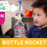 CURIOUS CRAFTING🖍✂️ Bottle Rockets 🚀 Season 2 Fun Arts & Crafts For Kids | TVOkids - Kingdom Kids Zone, Little Learners - TVOkids Preschool