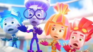 The Motion Sensor: Don't Move a MUSCLE! | The Fixies - Kingdom Kids Zone, Little Learners - The Fixies