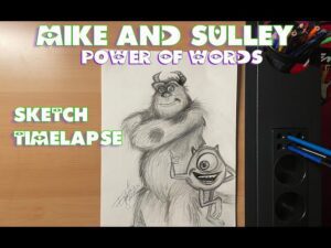 Sketch Timelapse| Mike and Sully: Door to words - Kingdom Kids Zone, Shows - The LKIDS Show