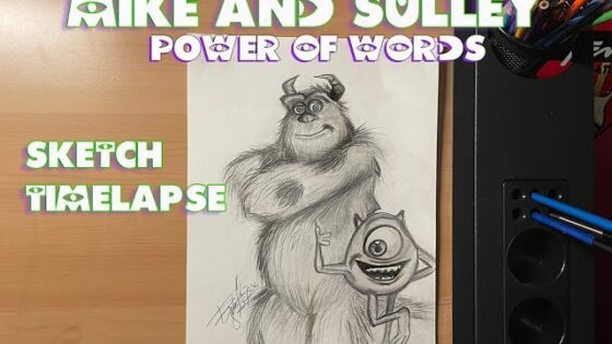 Sketch Timelapse| Mike and Sully: Door to words - Kingdom Kids Zone, Shows - The LKIDS Show