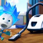 Nolik gets sucked into the vacuum! 🫢 | The Fixies - Kingdom Kids Zone, Little Learners - The Fixies