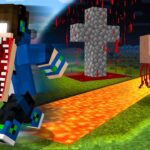 If I Touch Grass, Minecraft Gets More SCARY - Gameplay, Kingdom Kids Zone, Minecraft - EYstreem