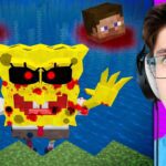 I Fooled My Friend as SPONGEBOB in Minecraft - Gameplay, Kingdom Kids Zone, Minecraft - EYstreem