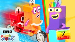 Numberblocks Mission HQ – Ep 3/5 | Full Episode – 🌟✨ Epic Tandem Bike Adventures! 🚲 - Kingdom Kids Zone, Little Learners - Numberblocks