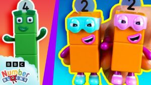 Numberblocks Mission HQ – Ep 2/5 | Full Episode – Sticker Search, Slide Race & Dance Off! 💃🎵 - Kingdom Kids Zone, Little Learners - Numberblocks