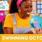 CURIOUS CRAFTING🖍✂️ Swimming Octopus 🐙 Season 2 Fun Arts & Crafts For Kids | TVOkids - Kingdom Kids Zone, Little Learners - TVOkids Preschool