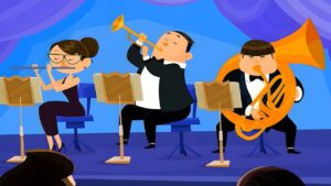 How do musicians all play in time? | The Fixies - Kingdom Kids Zone, Little Learners - The Fixies