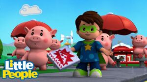 Little People Mini Adventures | Super Pizza! | Kids Cartoons - Kids TV Series, Kingdom Kids Zone - Little People - Fisher Price
