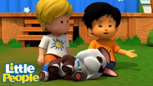 Fisher Price Little People | Puppy Playtime! | New Episodes | Kids Movie - Kids TV Series, Kingdom Kids Zone - Little People - Fisher Price