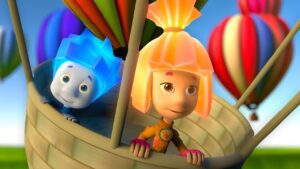Simka and Nolik's Hot Air Balloon Adventure! | The Fixies - Kingdom Kids Zone, Little Learners - The Fixies