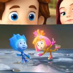 Nolik vs Simka: Ice Acrobatics! ❄️ | The Fixies - Kingdom Kids Zone, Little Learners - The Fixies