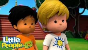 Fisher Price Little People | Boy's Day! | New Episodes | Kids Movie - Kids TV Series, Kingdom Kids Zone - Little People - Fisher Price