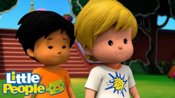 Fisher Price Little People | Boy's Day! | New Episodes | Kids Movie - Kids TV Series, Kingdom Kids Zone - Little People - Fisher Price