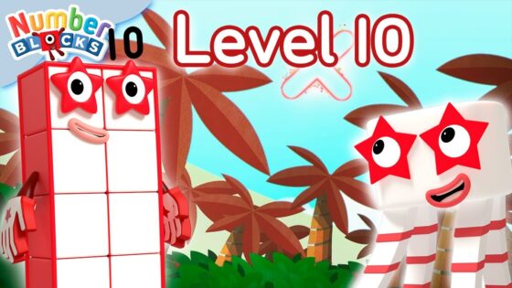 Multiplication – Level 10 | Learn to Count – 123 | Maths Cartoons for Kids | @Numberblocks - Kingdom Kids Zone, Little Learners - Numberblocks