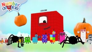 Halloween in Numberland! 🎃 Number Magic 👻 Counting to 1000000 | Numberblocks - Kingdom Kids Zone, Little Learners - Numberblocks