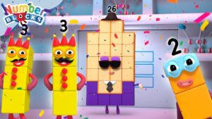 Stylish Numberblocks: Best Dressed and Colourful Adventures | Learn to Count | @Numberblocks - Kingdom Kids Zone, Little Learners - Numberblocks