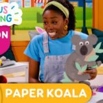 CURIOUS CRAFTING🖍✂️ Paper Koala In A Tree 🐨 Season 2 Fun Arts & Crafts For Kids | TVOkids - Kingdom Kids Zone, Little Learners - TVOkids Preschool