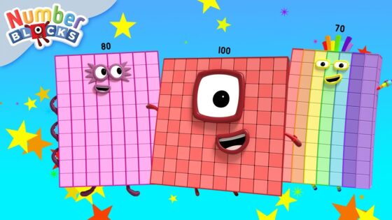 Learn To Count – Big Numbers! 1 Hour Compilation | 123 – Cartoon For Kids | Numberblocks - Kingdom Kids Zone, Little Learners - Numberblocks