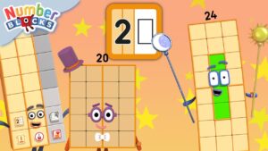 Roaring Twenties Club 2️⃣0️⃣ | Learn to count – Numberblocks Full Episodes – 123 | Maths for Kids - Kingdom Kids Zone, Little Learners - Numberblocks