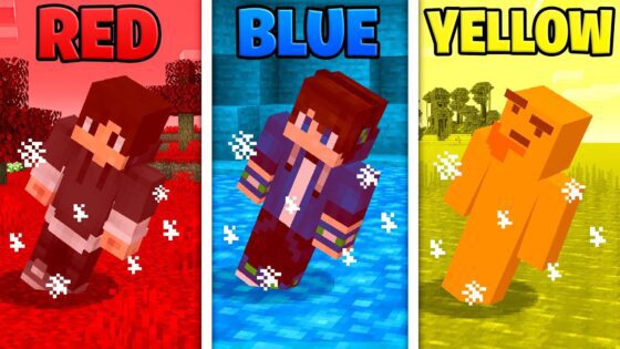 COLOR or DIE in Minecraft - Gameplay, Kingdom Kids Zone, Minecraft - EYstreem