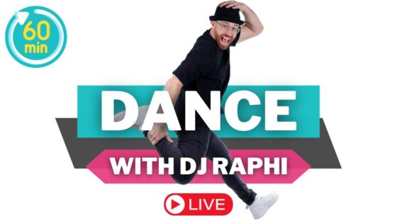 🤸 It's time to Warm up, Stretch and Dance with DJ Raphi! | Fun exercise for all Ages - Kingdom Kids Zone, Sing With Me - DJ Raphi