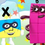 Learn to count & read | 1 hour of Alphablocks & Numberblocks Crossover – Level 2 - Kingdom Kids Zone, Little Learners - Numberblocks