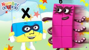 Learn to count & read | 1 hour of Alphablocks & Numberblocks Crossover – Level 2 - Kingdom Kids Zone, Little Learners - Numberblocks