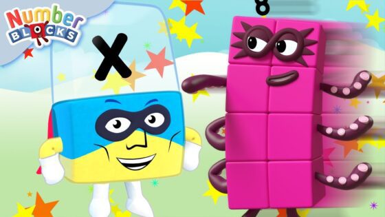 Learn to count & read | 1 hour of Alphablocks & Numberblocks Crossover – Level 2 - Kingdom Kids Zone, Little Learners - Numberblocks