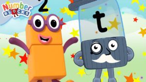 Learn to count & read | 1 hour of Alphablocks & Numberblocks Crossover – Level 1 - Kingdom Kids Zone, Little Learners - Numberblocks