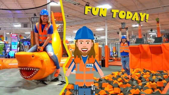 Tools for Toddlers | Big Air Trampoline with Handyman Hal Music - Kingdom Kids Zone, Sing With Me - Handyman Hal - Music for Kids